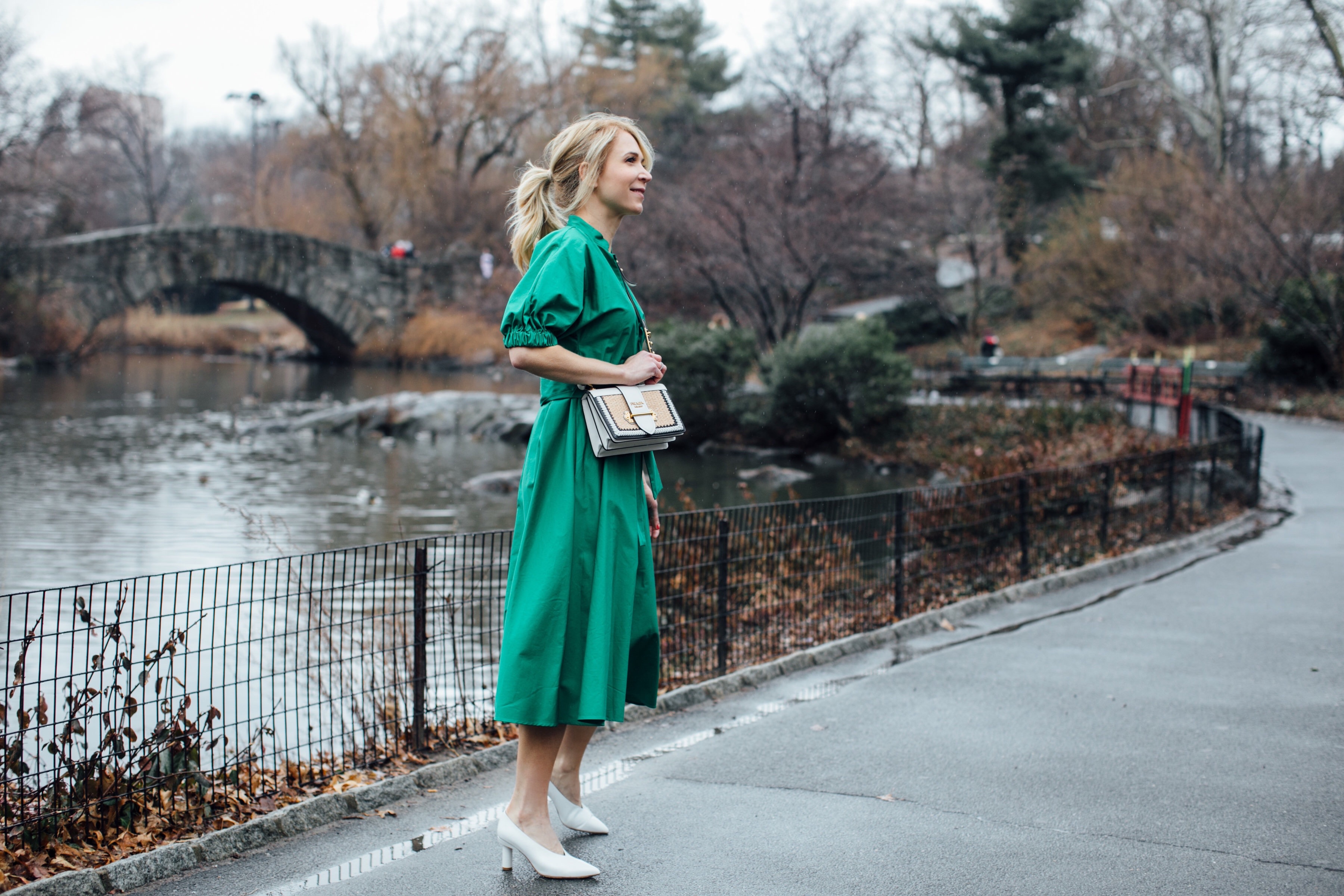 Green Zara Dress | About The Outfits