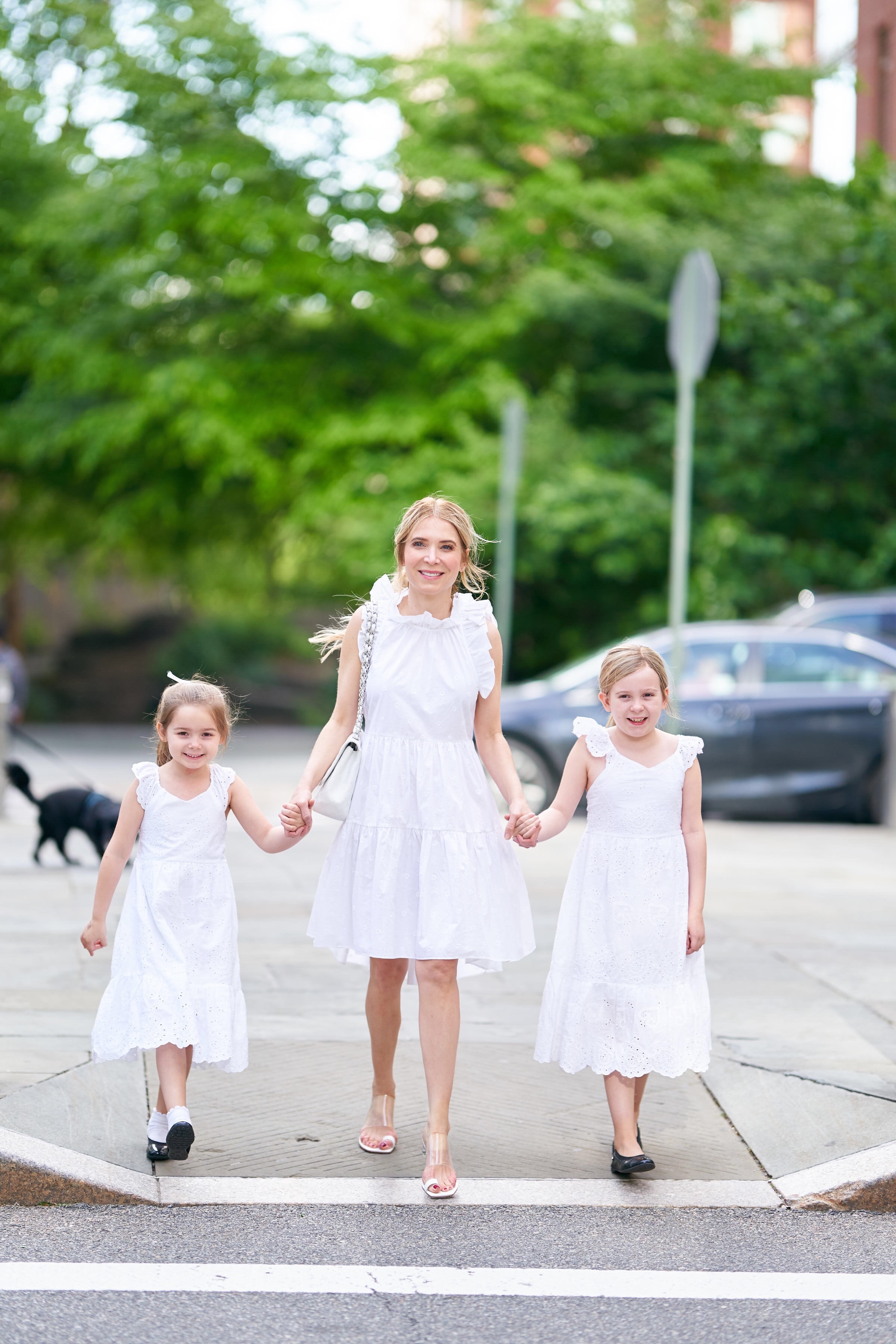 About the Outfits, Mommy daughter style, white dresses, www.abouttheoutfits.com