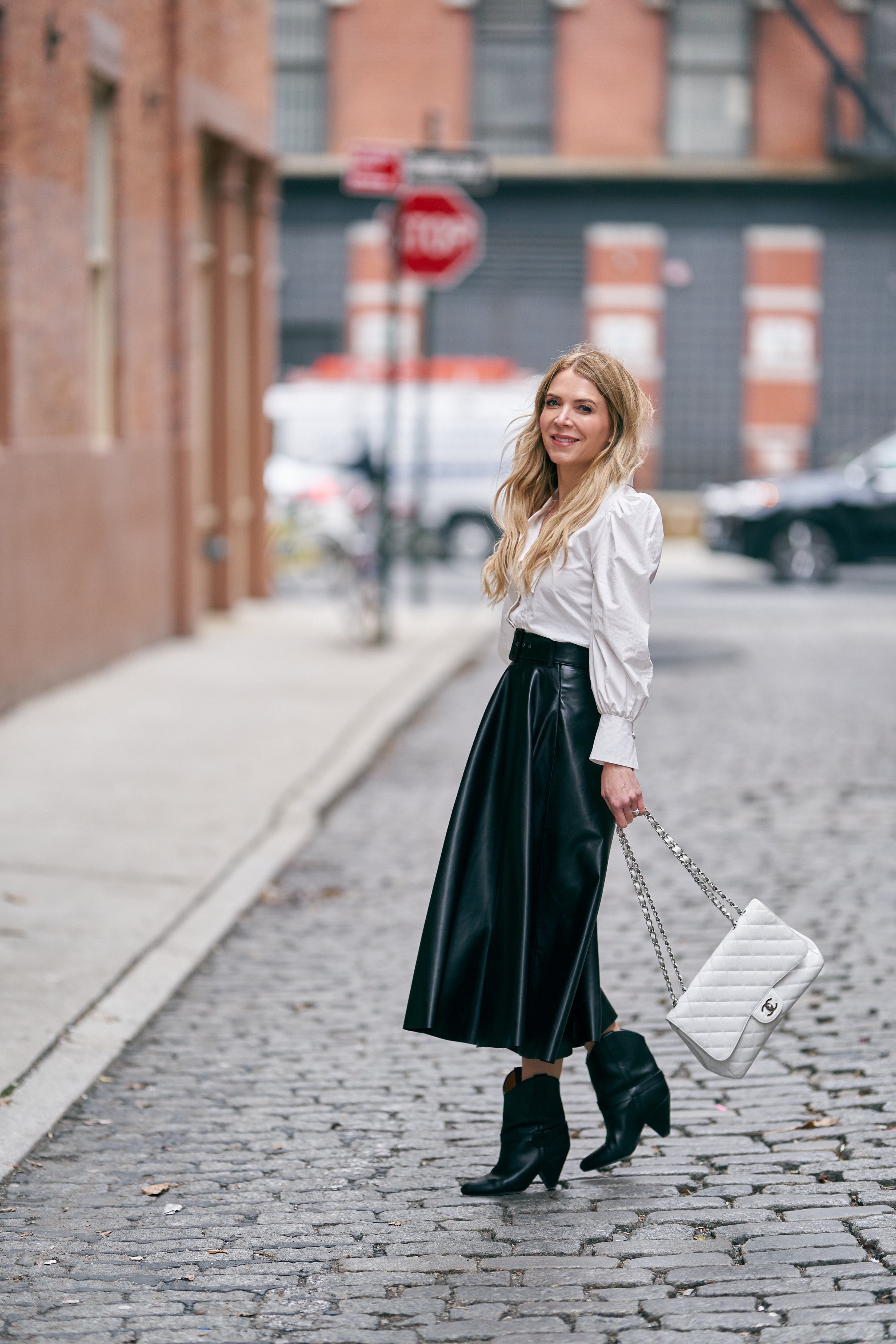 Leather skirt outfit zara sale