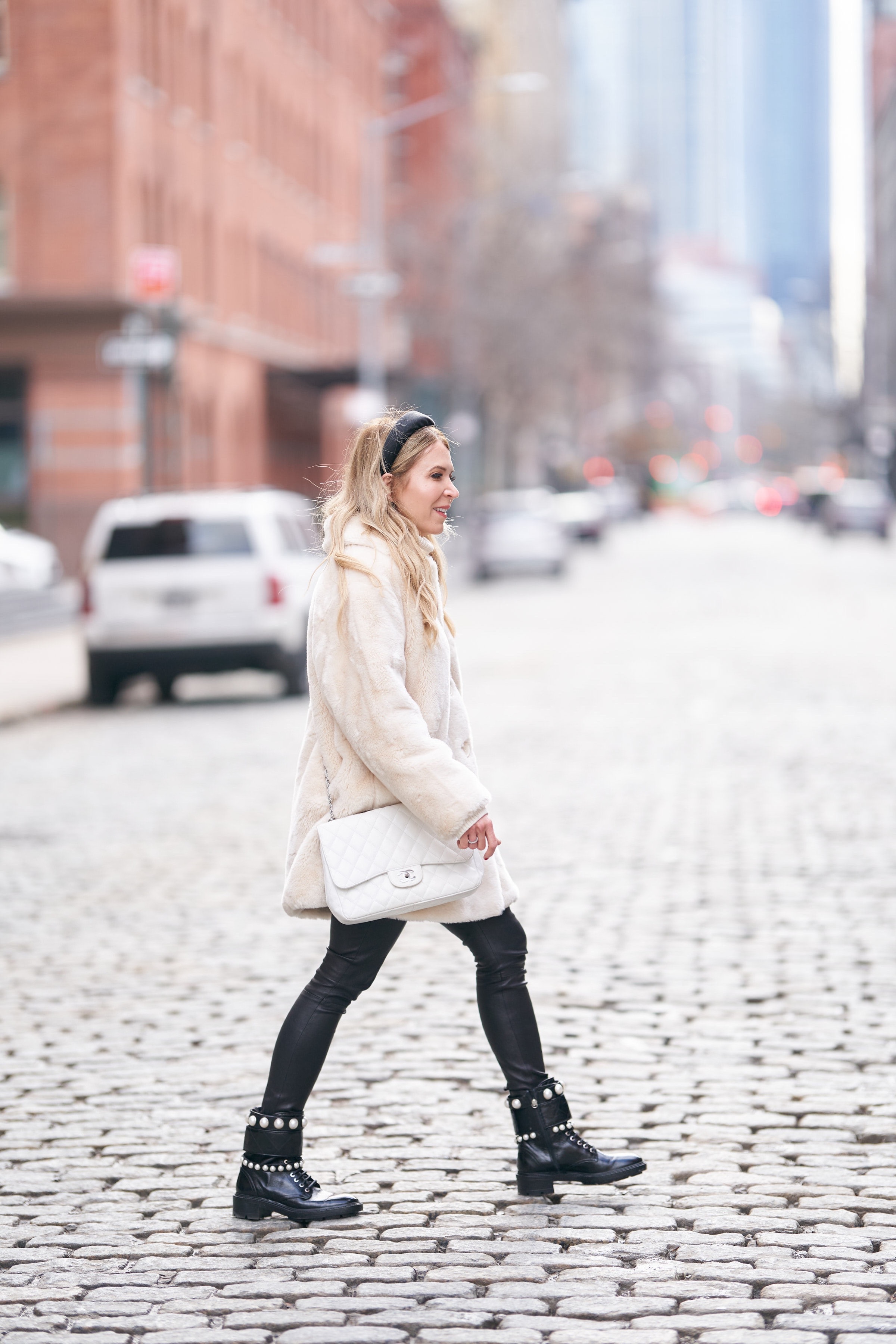 Faux Fur, Pearls and Combat Boots! | About The Outfits