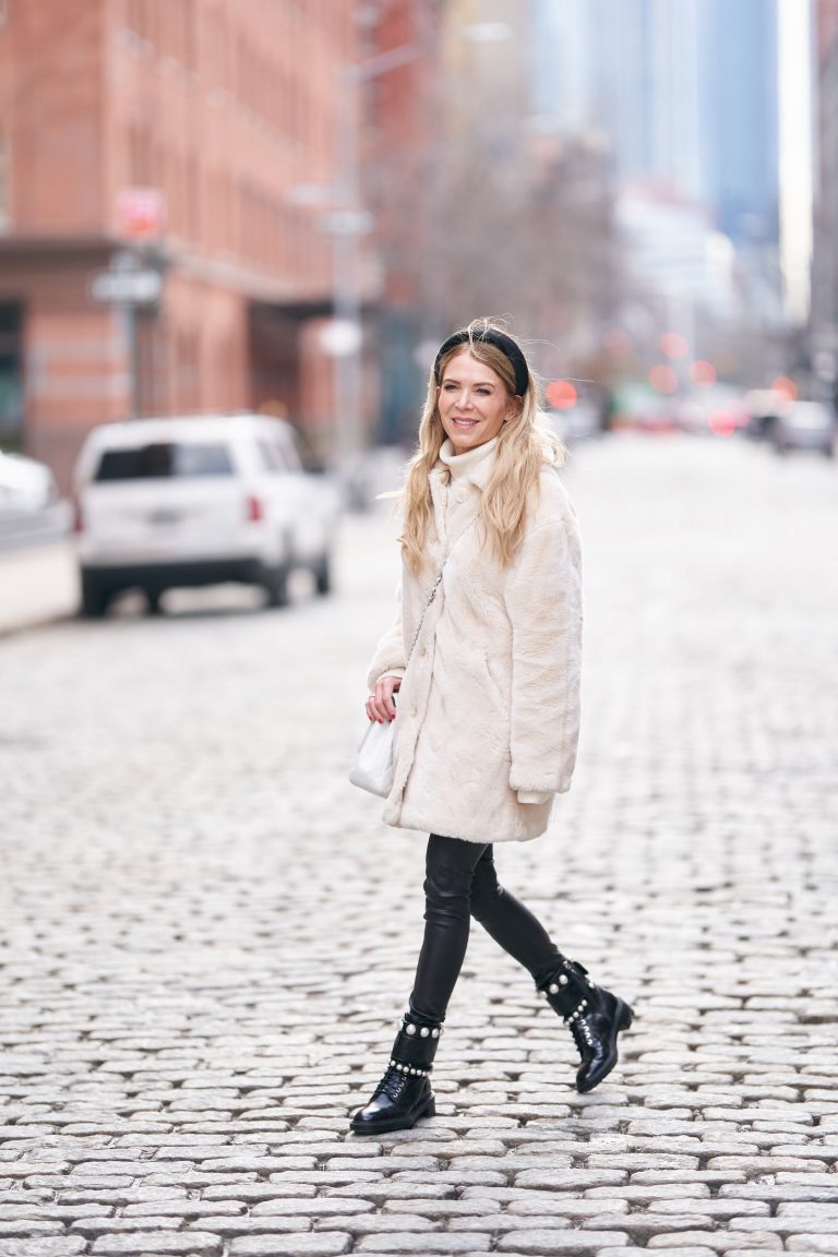 Faux Fur, Pearls and Combat Boots! | About The Outfits